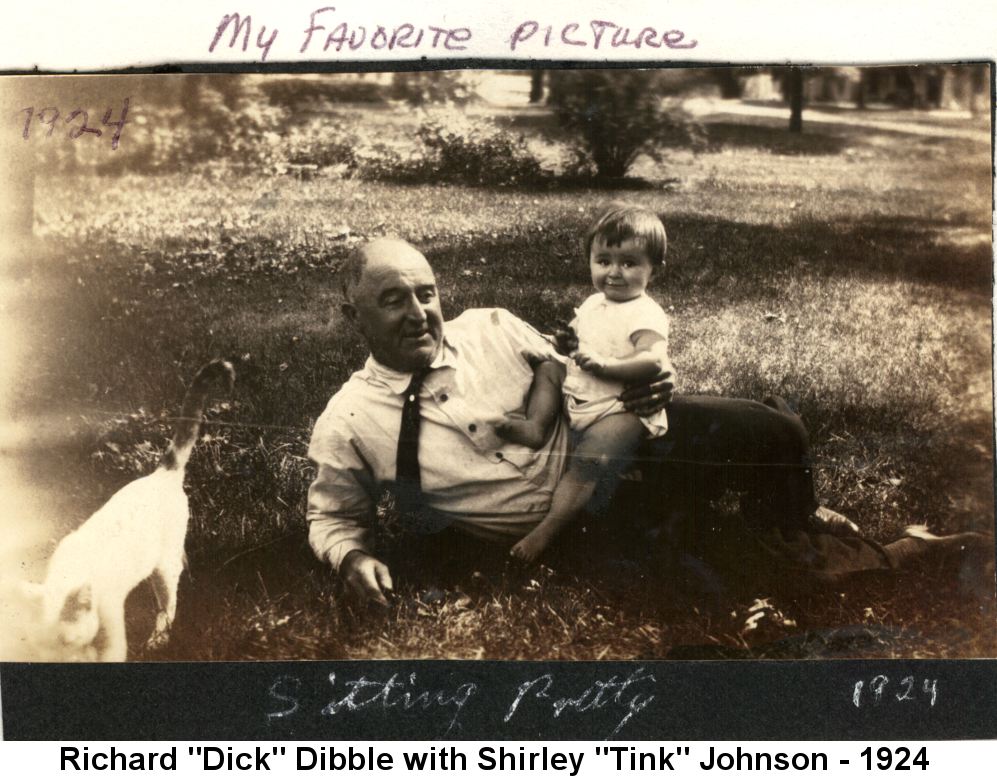 Black and white photo of Richard 'Dick